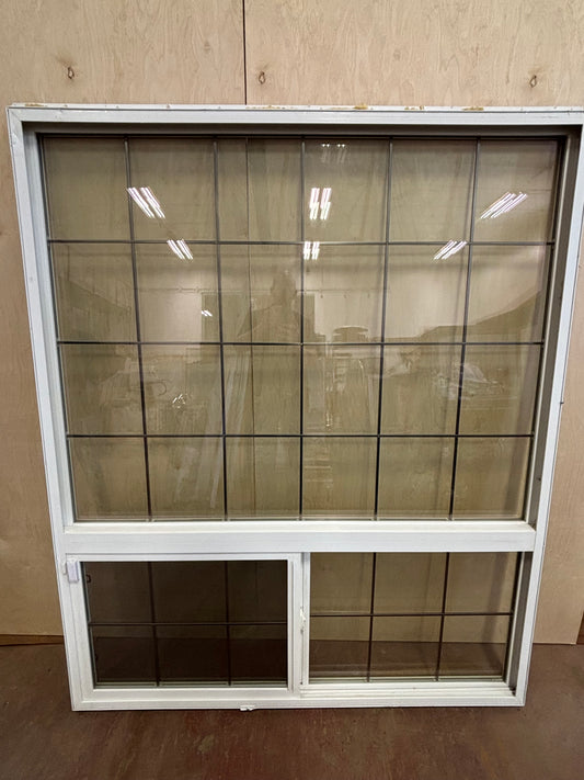 Dual Pane Slider Over Fixed Window