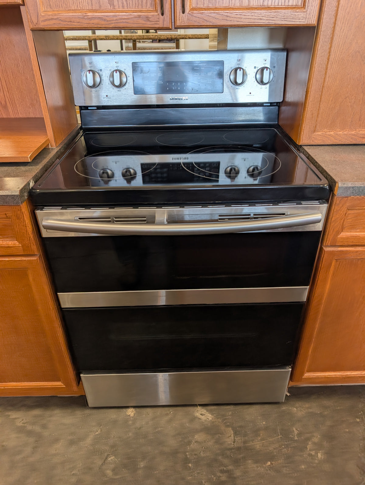 Samsung Glass Cooktop Double Oven