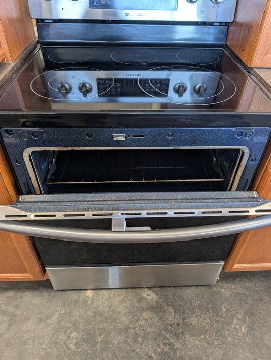 Samsung Glass Cooktop Double Oven